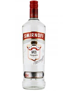 Vodka Smirnoff 1,0 ltr