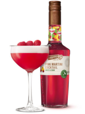 Pink Martini Cocktail Raedy to serve de Kuyper