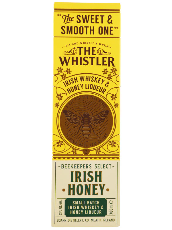 The Whistler Irish Honey Whisky Likeur 0,7 ltr - Afbeelding 2