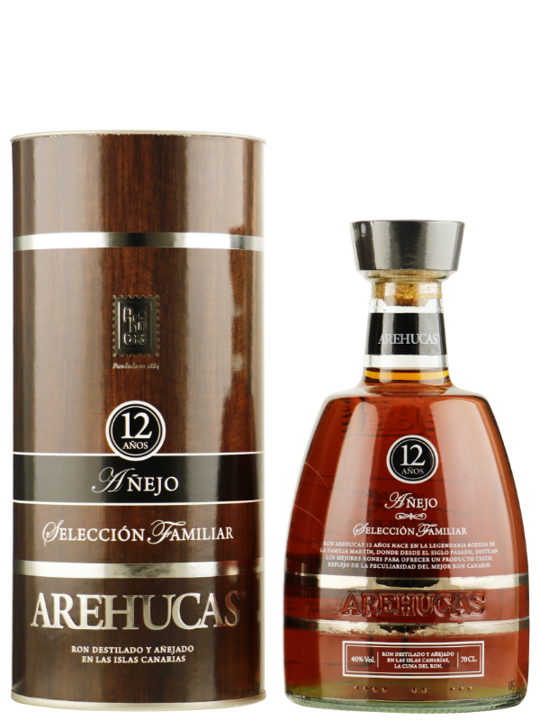Ron Arehucas Rum 12YO 0,7 ltrr - Afbeelding 2